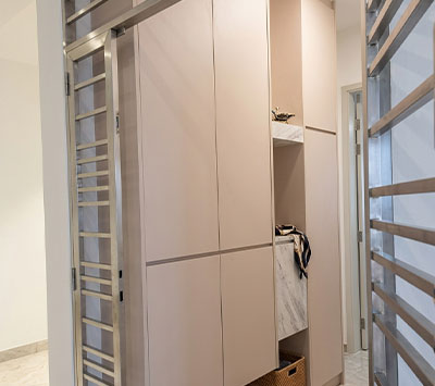 Custom Shoe Cabinets